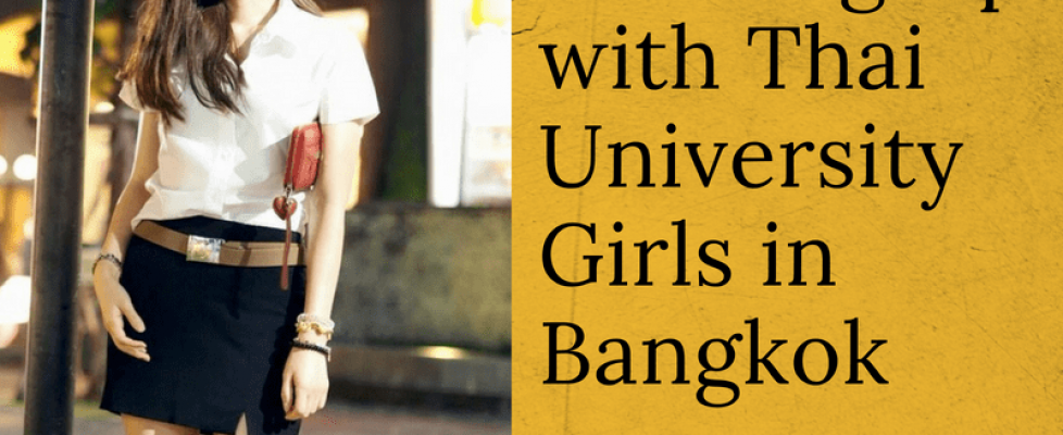Thai University girls cover