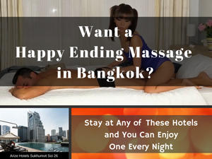 Cover for hotels near Bangkok with happy endings
